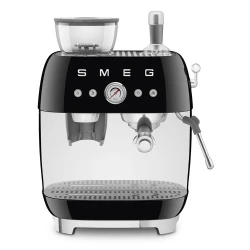 Smeg Siyah Öğütücülü Espresso Kahve Makinesi EGF03BLEU Hemen Al