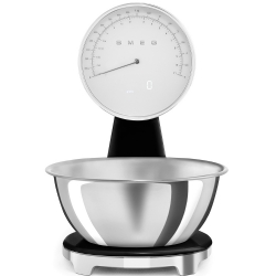 Smeg Siyah Retro Analog Mutfak Tartısı - KSF01BLWW