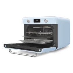 Smeg Tezgah Üstü Kombi Buharlı Pastel Mavi Fırın COF01PBEU Hemen Al