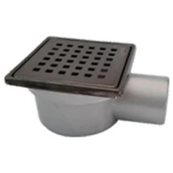 Sukar 10X10 Cm Siyah Renkli Çelik Çerçeveli Kare Izgaralı