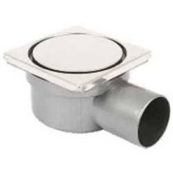 Sukar 10x10 cm Paslanmaz Çelik Dolu Kapaklı