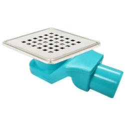 Sukar 15x15 cm Paslanmaz Çelik Çerçeveli Yeni Sistem Tesisat Süzgeci