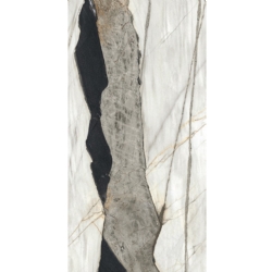T-One Black Swan 6 mm Mat Porselen Plaka 162x323