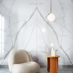 T-One Kalebodur Calacatta Unique Modül A 12 mm Mat Porselen Tezgah 160x320 Hemen Al