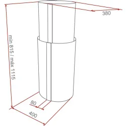 Teka CC 485 Dekoratif Ada Tipi Davlumbaz Hemen Al