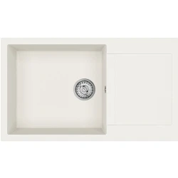 Teka Clivo 60 B-TQ Beyaz Granit Evye Hemen Al