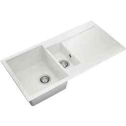 Teka Clivo 60 B-TQ Plus Beyaz Granit Eviye Hemen Al