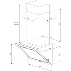 Teka DLV 98660 ST TOS Stone Grey Duvar Tipi Davlumbaz Hemen Al