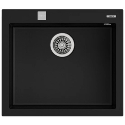 Teka ForSquare 50.40 TG Tek Hazneli Siyah Tegranite Eviye 115230005