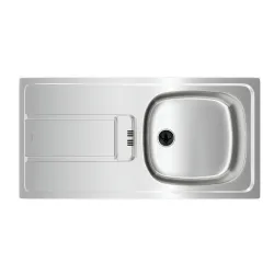 Teka Gravity 45 Sol Damlalıklı Mikroketen Eviye