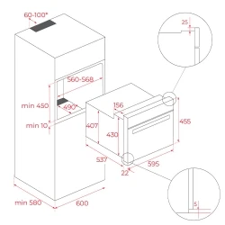 Teka MLC 844 Siyah Cam Mikrodalga Fırın Hemen Al