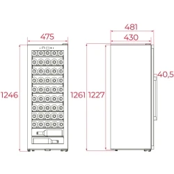 Teka RVF 10051 GBK Solo Şarap Soğutucusu Hemen Al