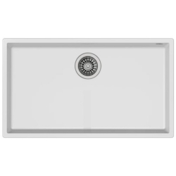 Teka Square 72.40 TG Artic White Tegranit Eviye