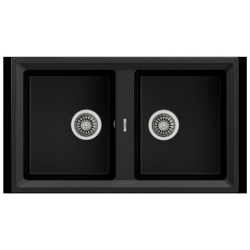 Teka Stone 90 B-TG Metalik Siyah Tegranit Eviye