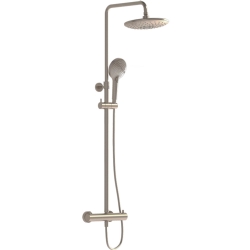 Vitra AquaHeat Bliss 240 2 Fonksiyonlu Fırçalanmış Nikel Duş Kolonu - A4720534