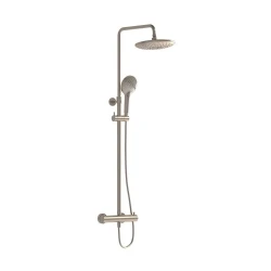 Vitra AquaHeat Bliss 240 2F Fırçalanmış Nikel Duş Kolonu A4720574 Hemen Al