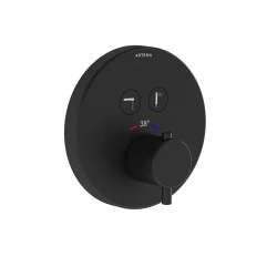 Vitra AquaHeat Mat Siyah Ankastre Termostatik Banyo Bataryası A4271836 Hemen Al