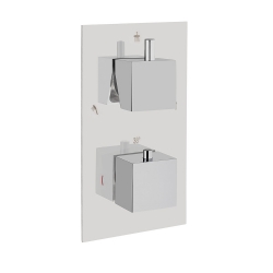 Vitra AquaHeat S2 3 Yollu Yönlendiricili Ankastre Banyo-Duş Bataryası A47118
