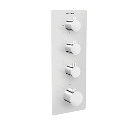 Vitra AquaHeat S5 5 Yollu Yönlendirici Ankastre Banyo-Duş Bataryası A47189
