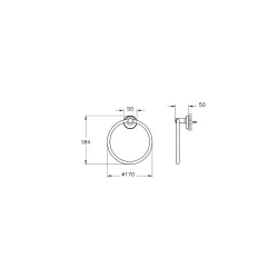 Vitra Base 300 Halka Havluluk A44110 Hemen Al