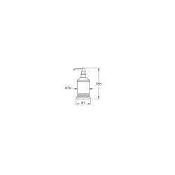 Vitra Base 300 Sıvı Sabunluk A44143 Hemen Al