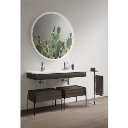 Vitra Equal 130x52 Cm Etajerli Lavabo 7244B403-0001 Hemen Al