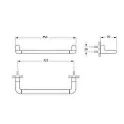 Vitra Eternity Beyaz Kısa Havluluk A44304 Hemen Al