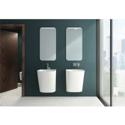 Vitra Frame 50x48 Cm Yarı Monoblok Lavabo 5798B403-0001 Hemen Al