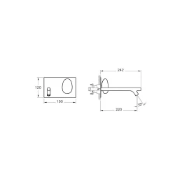 Vitra İstanbul Ankastre Lavabo Bataryası A42231 Hemen Al