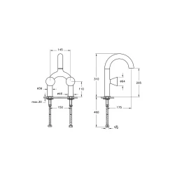 Vitra Liquid Lavabo Bataryası A42747 Hemen Al