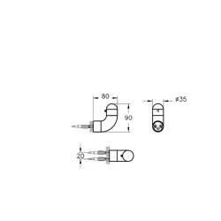 Vitra Liquid Parlak Siyah Kanca Askı A4456839 Hemen Al