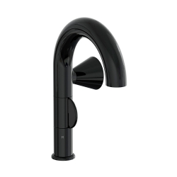Vitra Liquid Parlak Siyah Lavabo Bataryası A4274939