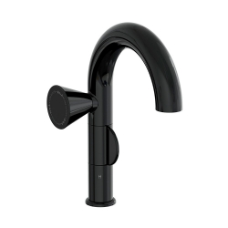 Vitra Liquid Parlak Siyah Lavabo Bataryası A4275539