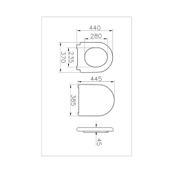 Vitra Liquid Yavaş Kapanan Klozet Kapağı 137-003R009 Hemen Al