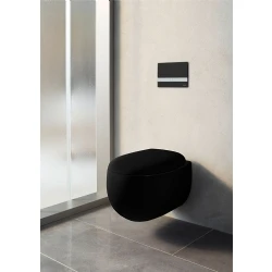 Vitra Memoria Mat Siyah Rim-ex Kanalsız Asma Klozet - 5885B483-0559 Hemen Al