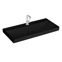 Vitra Metropole 100x47 Cm Mat Siyah Lavabo 7529B083-0041