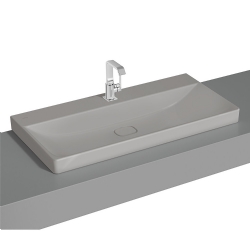 Vitra Metropole 100x47 Cm Mat Taş Gri Çanak Lavabo 7529B076-0937