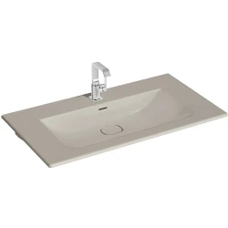 Vitra Metropole 100x53 Cm Mat Bej Etajerli Lavabo 7539B020-0001 Hemen Al