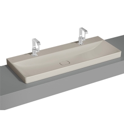 Vitra Metropole 120x47 Cm Mat Bej Çanak Lavabo 7530B020-0937