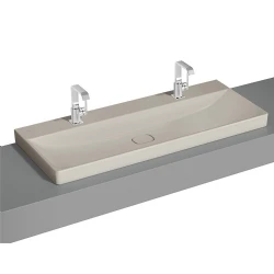 Vitra Metropole 120x47 Cm Mat Bej Çanak Lavabo 7530B020-0937 Hemen Al