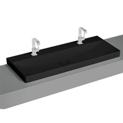 Vitra Metropole 120x47 Cm Mat Siyah Çanak Lavabo 7530B083-0937 Hemen Al