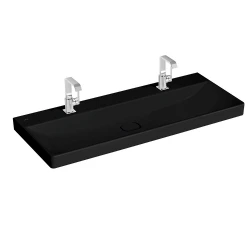 Vitra Metropole 120x47 Cm Mat Siyah Lavabo 7530B083-0041 Hemen Al