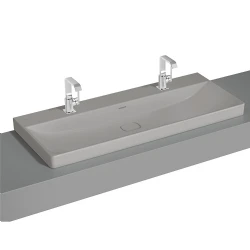 Vitra Metropole 120x47 Cm Mat Taş Gri Çanak Lavabo 7530B076-0973 Hemen Al