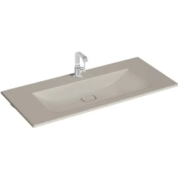 Vitra Metropole 120x53 Cm Mat Bej Etajerli Lavabo 7540B020-0001 Hemen Al