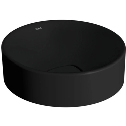 Vitra Metropole 38 Cm Yuvarlak Mat Siyah Çanak Lavabo 7542B083-0016
