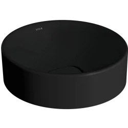 Vitra Metropole 38 Cm Yuvarlak Mat Siyah Çanak Lavabo 7542B083-1398 Hemen Al