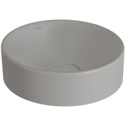 Vitra Metropole 38 Cm Yuvarlak Mat Taş Gri Çanak Lavabo 7542B076-0016 Hemen Al