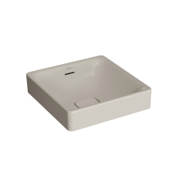 Vitra Metropole 40x40 Cm Kare Mat Bej Çanak Lavabo 7533B020-0673