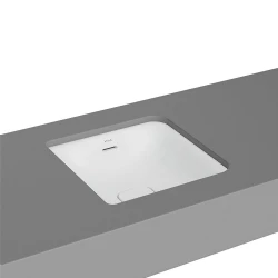 Vitra Metropole 40x40 Cm Kare Mat Beyaz Tezgahaltı Lavabo7533B001-1082 Hemen Al