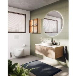 Vitra Metropole 40x40 Cm Yuvarlak Mat Beyaz Çanak Lavabo 7532B001-1398 Hemen Al